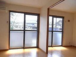 JR五日市線 武蔵五日市駅 バス4分 小林坂下車 徒歩1分の賃貸アパート 2階2LDKのリビング/ダイニング