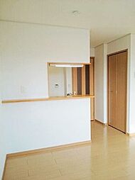 西武拝島線 西武立川駅 バス15分 五中南下車 徒歩4分の賃貸アパート 2階1LDKのリビング/ダイニング