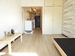 第2ハイム秋喜 2階ワンルームのリビング/ダイニング