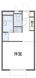 レオパレスドルフ 1Kの間取図画像