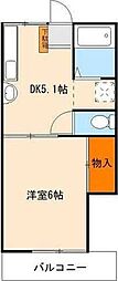 間取図画像 1DK