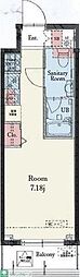 Residence IRUMA ワンルームの間取図画像