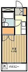 ジュネスいずみ 1Kの間取図画像