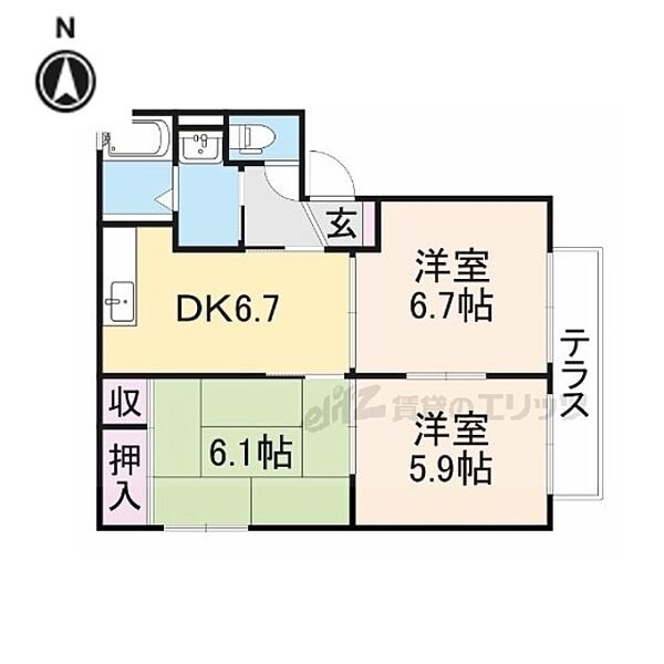 同じ建物の物件間取り写真 - ID:229008867320