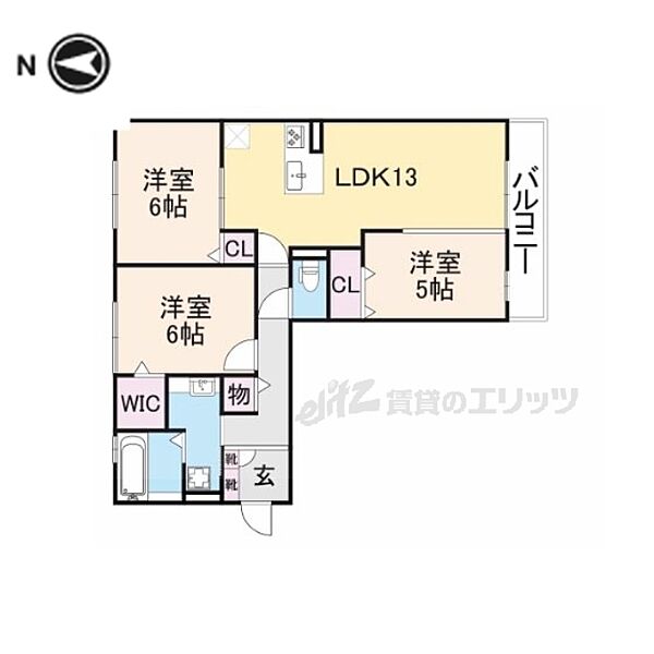 同じ建物の物件間取り写真 - ID:229008987637