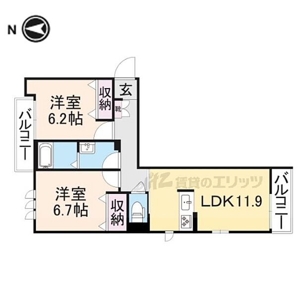 同じ建物の物件間取り写真 - ID:229008969877