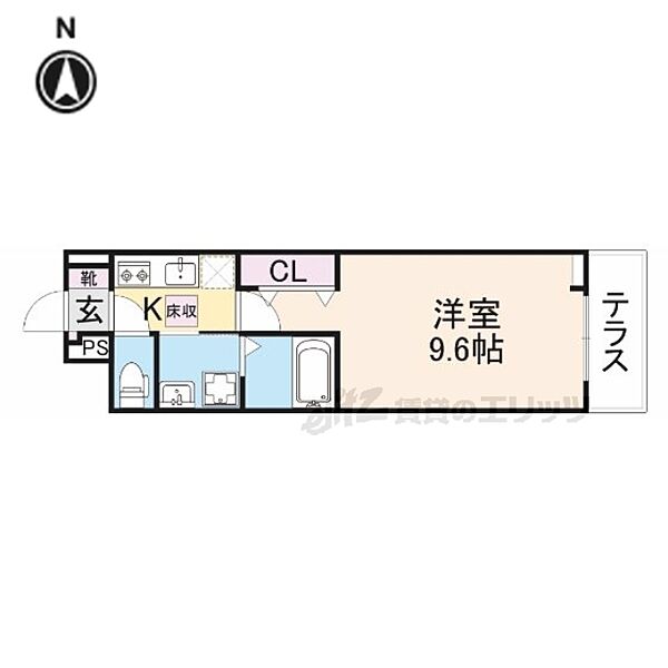 メゾン　リアリII 102｜奈良県香芝市今泉(賃貸アパート1K・1階・28.87㎡)の写真 その2