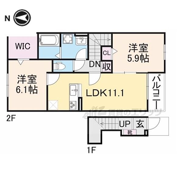 同じ建物の物件間取り写真 - ID:229009207123