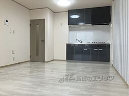 近鉄南大阪線 二上神社口駅 徒歩2分の賃貸アパート 1階2LDKのリビング/ダイニング