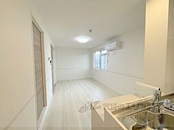 JR桜井線 京終駅 徒歩6分の賃貸アパート 2階1LDKのリビング/ダイニング