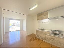 近鉄南大阪線 尺土駅 徒歩5分の賃貸アパート 1階2DKのリビング/ダイニング