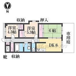 ローレルコート新大宮 3LDKの間取図画像