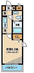 ステージグランデ新高円寺 1Kの間取図画像