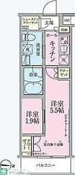ARKMARK練馬 2Kの間取図画像
