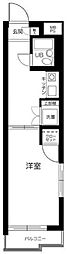 日神パレス豊玉 1Kの間取図画像