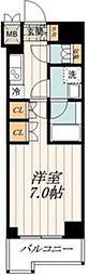 ルーブル阿佐ヶ谷北 1Kの間取図画像