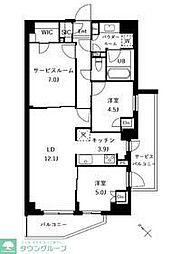 ザ・ケンジントン・レジデンスときわ台 3LDKの間取図画像
