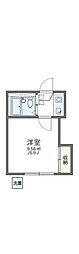 レオパレス新高円寺 1階1Kの間取り