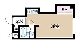 NSGATE荻窪 3階ワンルームの間取り