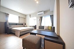 ロイジェントパークス四ツ谷 702 7階ワンルームのリビング/ダイニング