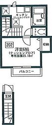間取図画像 1K