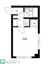 セレーネNA-1 1Kの間取図画像
