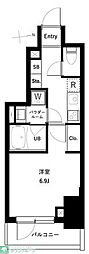 URBANPARKタカイド 1Kの間取図画像