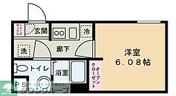 シロンコート杉並 1Kの間取図画像