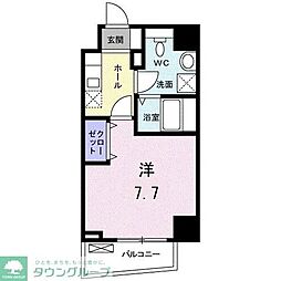 フィールドK 1Kの間取図画像
