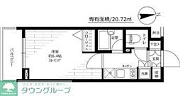 スパシエ練馬アヴィニティー 1Kの間取図画像