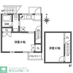 ファースト&ピース 1LDKの間取図画像