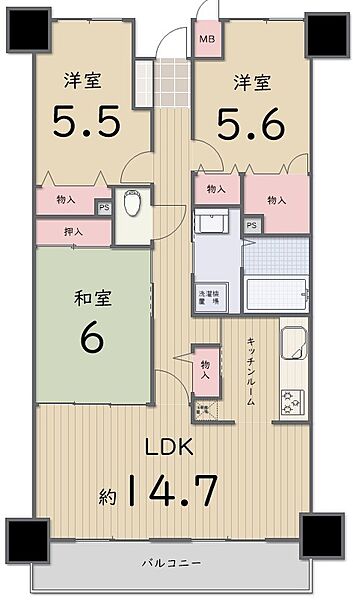 間取り：337000035620