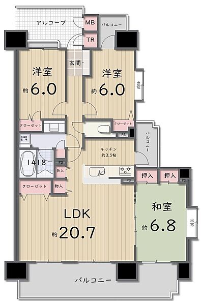 間取り：337000037595