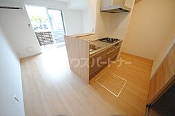 都営新宿線 船堀駅 徒歩16分の賃貸アパート 2階2LDKのリビング/ダイニング