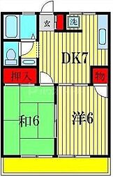間取図画像 2DK