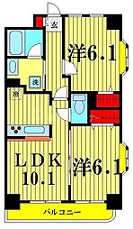 プラン・デスポワール 2LDKの間取図画像