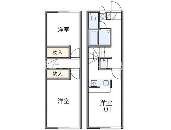 同じ建物の物件間取り写真 - ID:237004279094