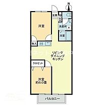 フォブールさくら 202 ｜ 香川県高松市太田上町386-2（賃貸アパート2LDK・2階・57.75㎡） その2