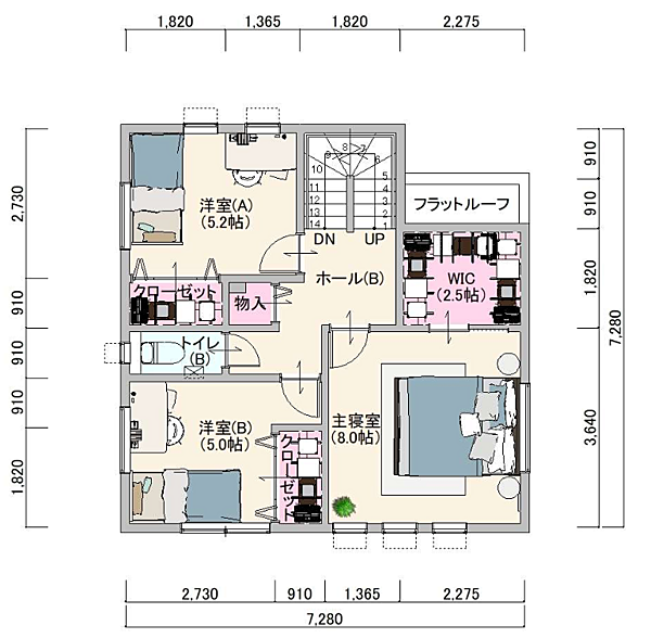 【参考プラン】使い勝手の良い間取。