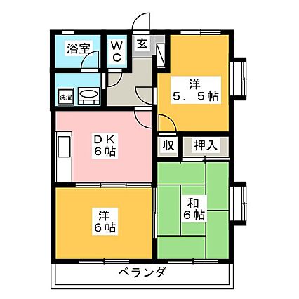 サンハイツ泉_間取り_0