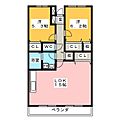 シレンシオパティオ4階6.9万円