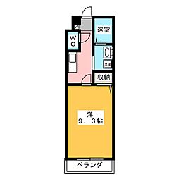 間取図画像 1K
