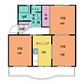 坪内ハイツ3階4.2万円
