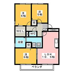 間取図画像 3LDK