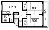 八尾市上之島町北２丁目 2階建 築39年のイメージ