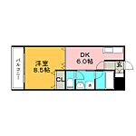 久留米市小森野1丁目 3階建 築28年のイメージ