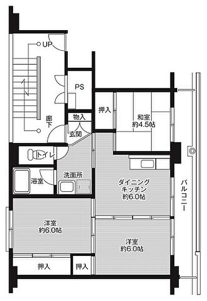 同じ建物の物件間取り写真 - ID:240028434061