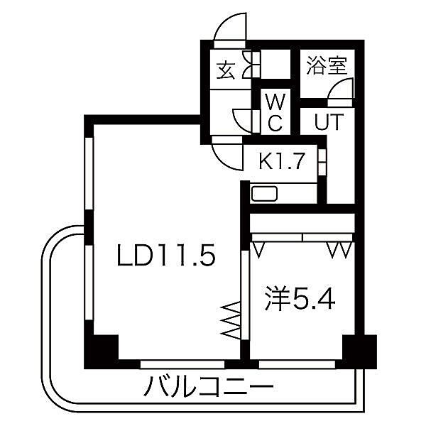 同じ建物の物件間取り写真 - ID:201022432683