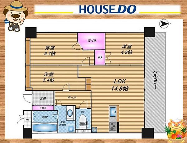間取り：347000084879