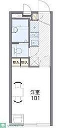 レオパレス久良岐ヶ丘 1Kの間取図画像